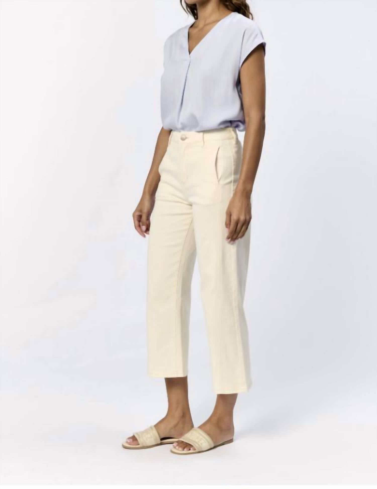 Audrey'S - Wide Leg Denim Jeans