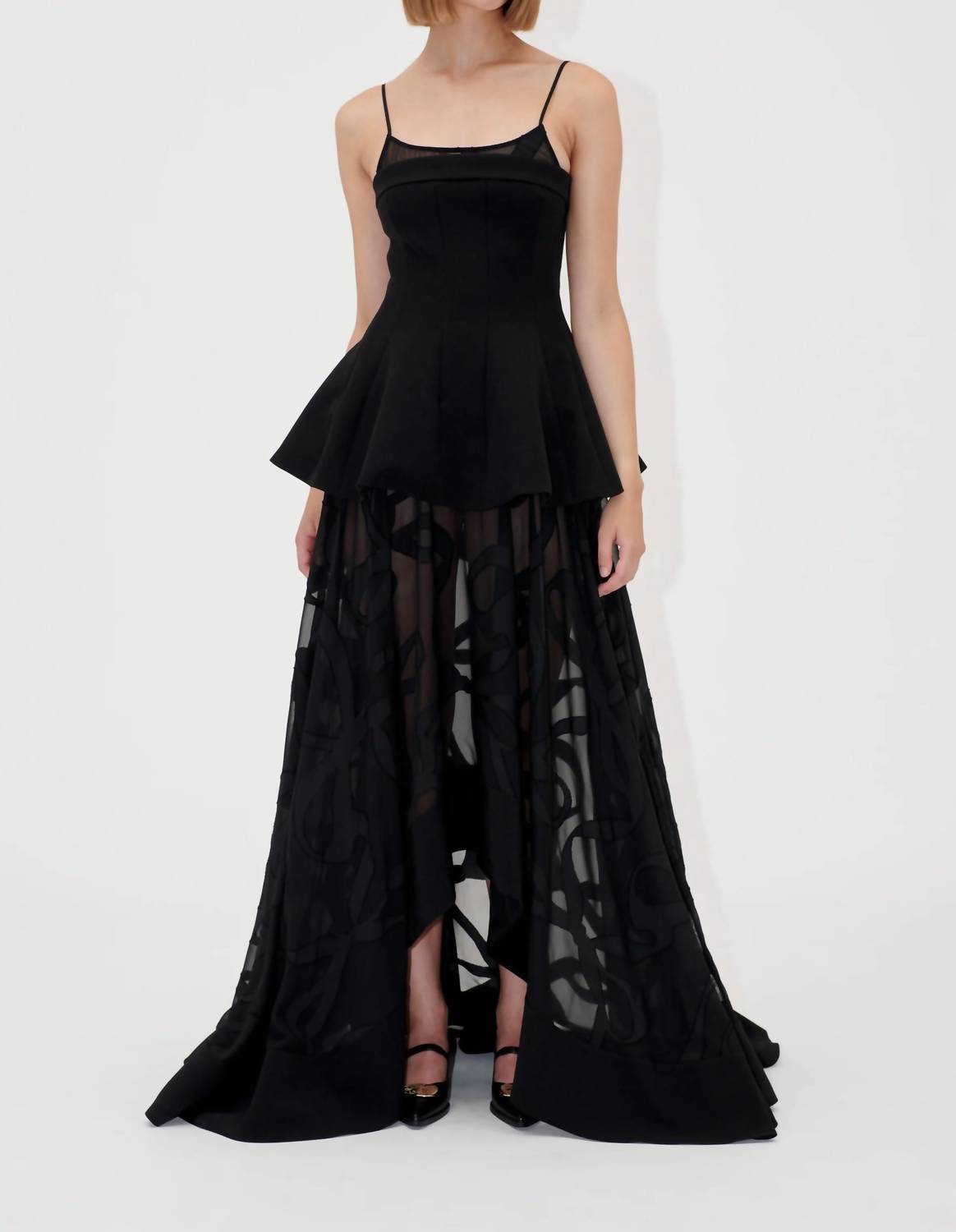 Stine Goya - Tailored Bodice High Low Skirt