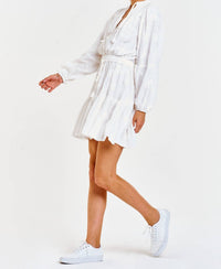 Dear John Denim - Embroidered Mini Dress
