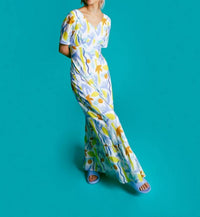 Long Printed Maxi Dress