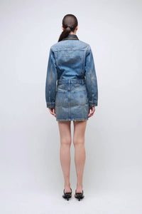 Simkhai - Maxella Denim Jacket Mini Dress