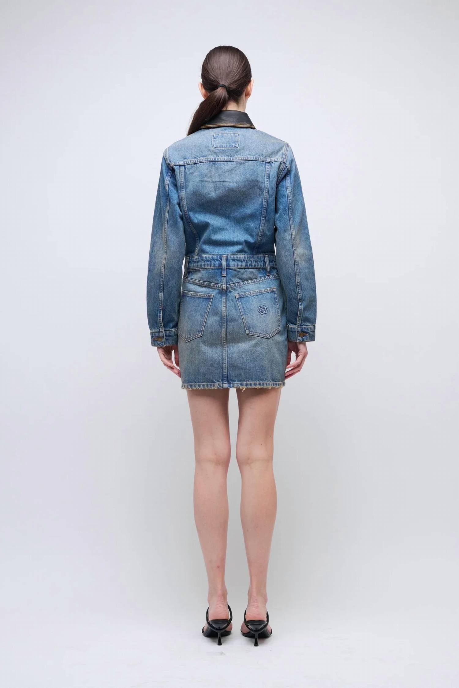 Simkhai - Maxella Denim Jacket Mini Dress