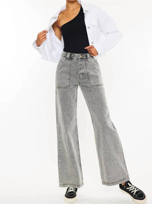 Kancan - Ultra High Rise Wide Leg Jean