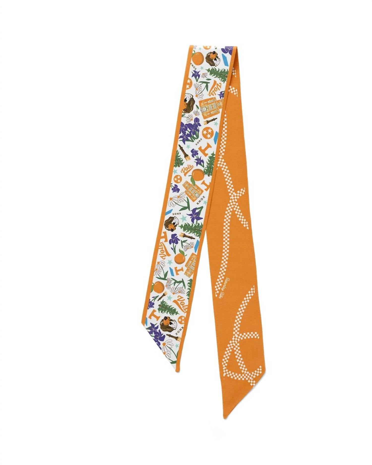 Saturday Silks - Tennessee Vols Twilly Scarf