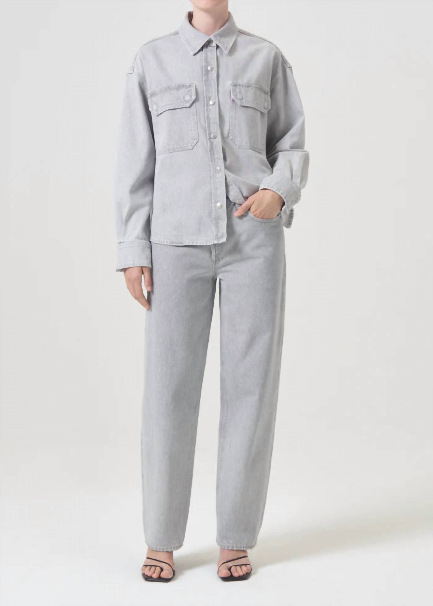 Agolde - Gwen Slice Shirt Top