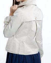 Burgess Sweaters - Victorian Short Trench Coat