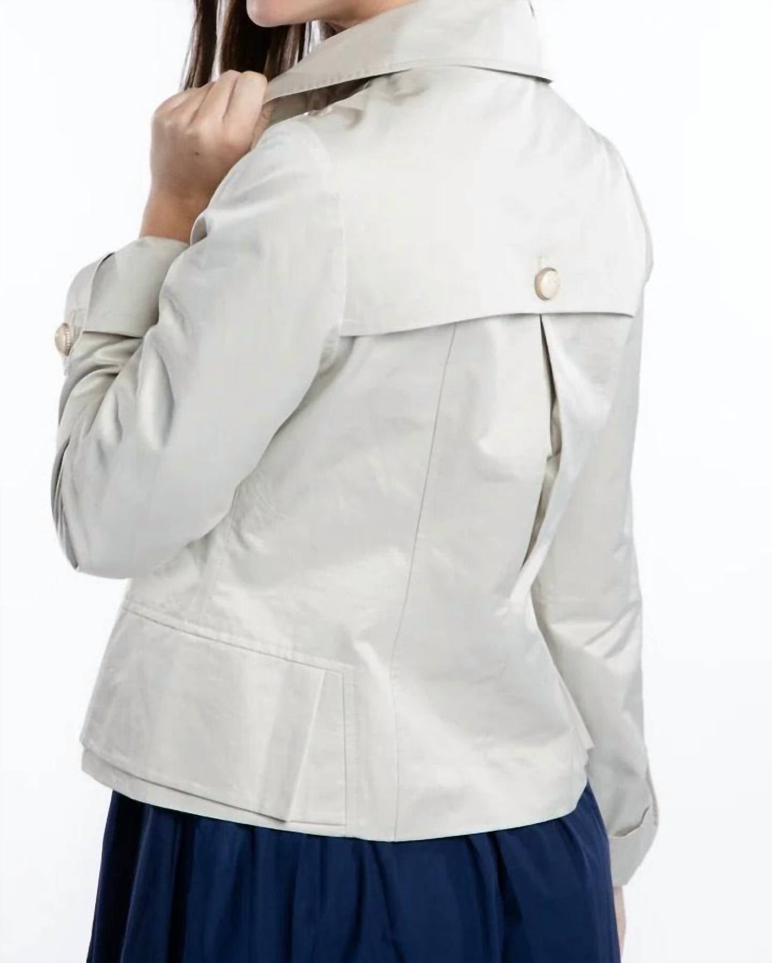 Burgess Sweaters - Victorian Short Trench Coat