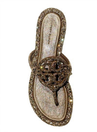 Tory Burch - Women's Miller Knotted Crystal Sandal