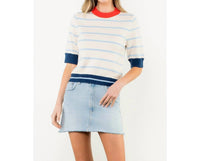 Thml - Becca Rib Striped Sweater