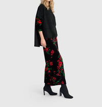 ALEMBIKA Spotlight Boucle Top in roses - women's top - view 4