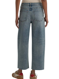 Kut From The Kloth - Gwen Raw Hem Crop Wide Leg Jeans