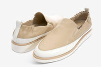 VANELi Women's Quin Leather Slip-on Sneaker in ecru - women's sneaker - alternate view