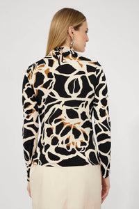 Frank Lyman - Women's Long Sleeve Crewneck Blouse