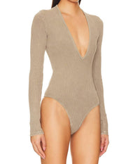 Agolde - Zena Ribbed Bodysuit