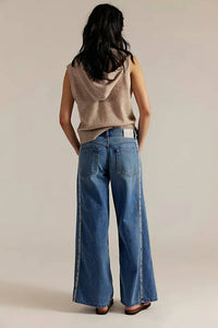 Free People - On The Edge Selvedge Wide Leg Jeans
