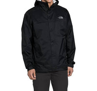THE NORTH FACE Dryvent Hooded Waterproof Rain Jacket - Plus in black - men's jacket