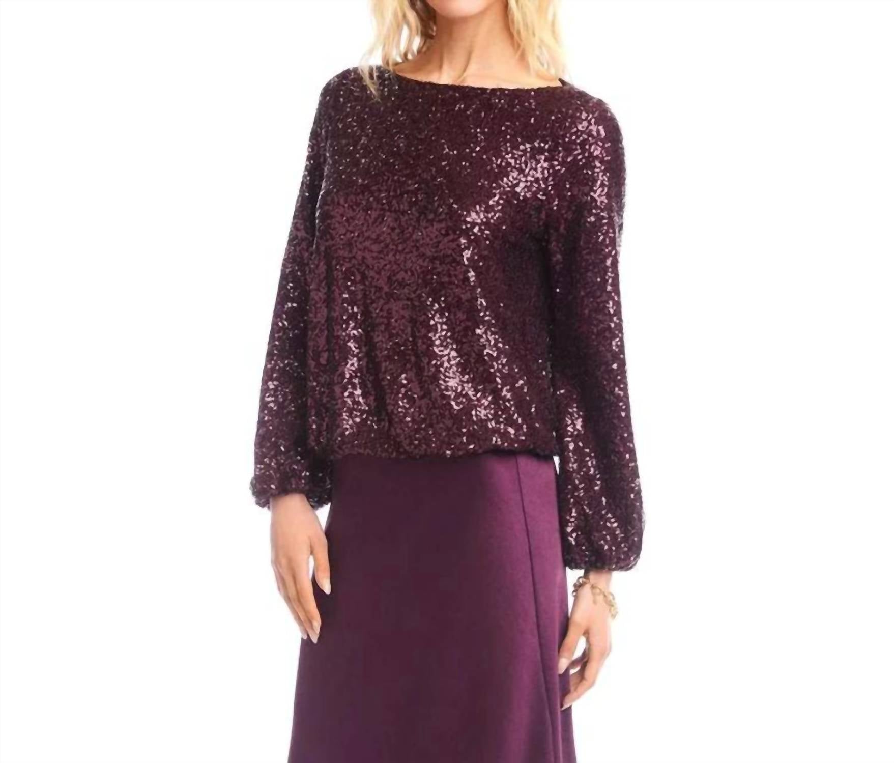Karen Kane - Baila Blouson Top