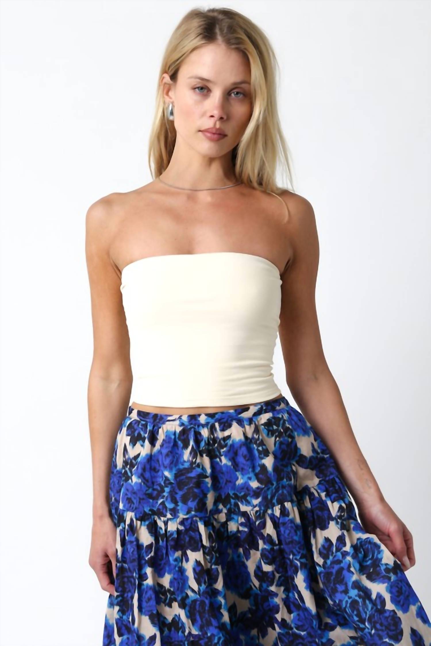 Olivaceous - Evie Strapless Top