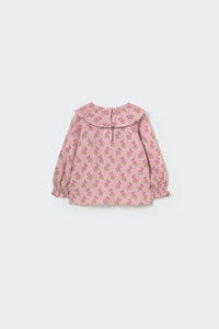 Cozmo - Baby Girls' Bloom Textured Blouse