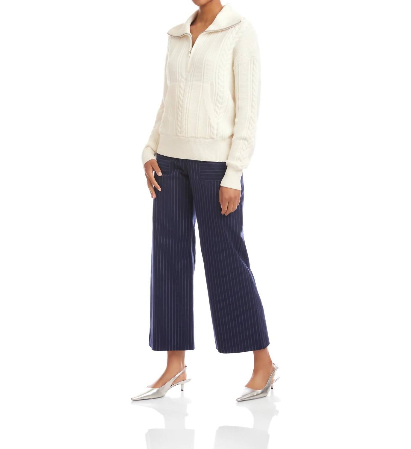 Fifteen Twenty - Karin Half Zip Sweater