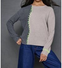 Lisa Todd - Women's Two Toned Sweater