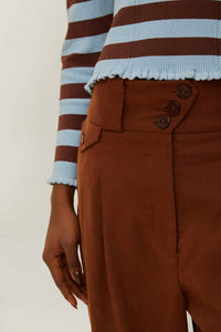 Farm Rio - Striped Knit Blouse