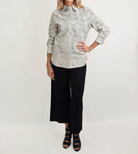 Blu Ice - Perforated Shirt Jacket