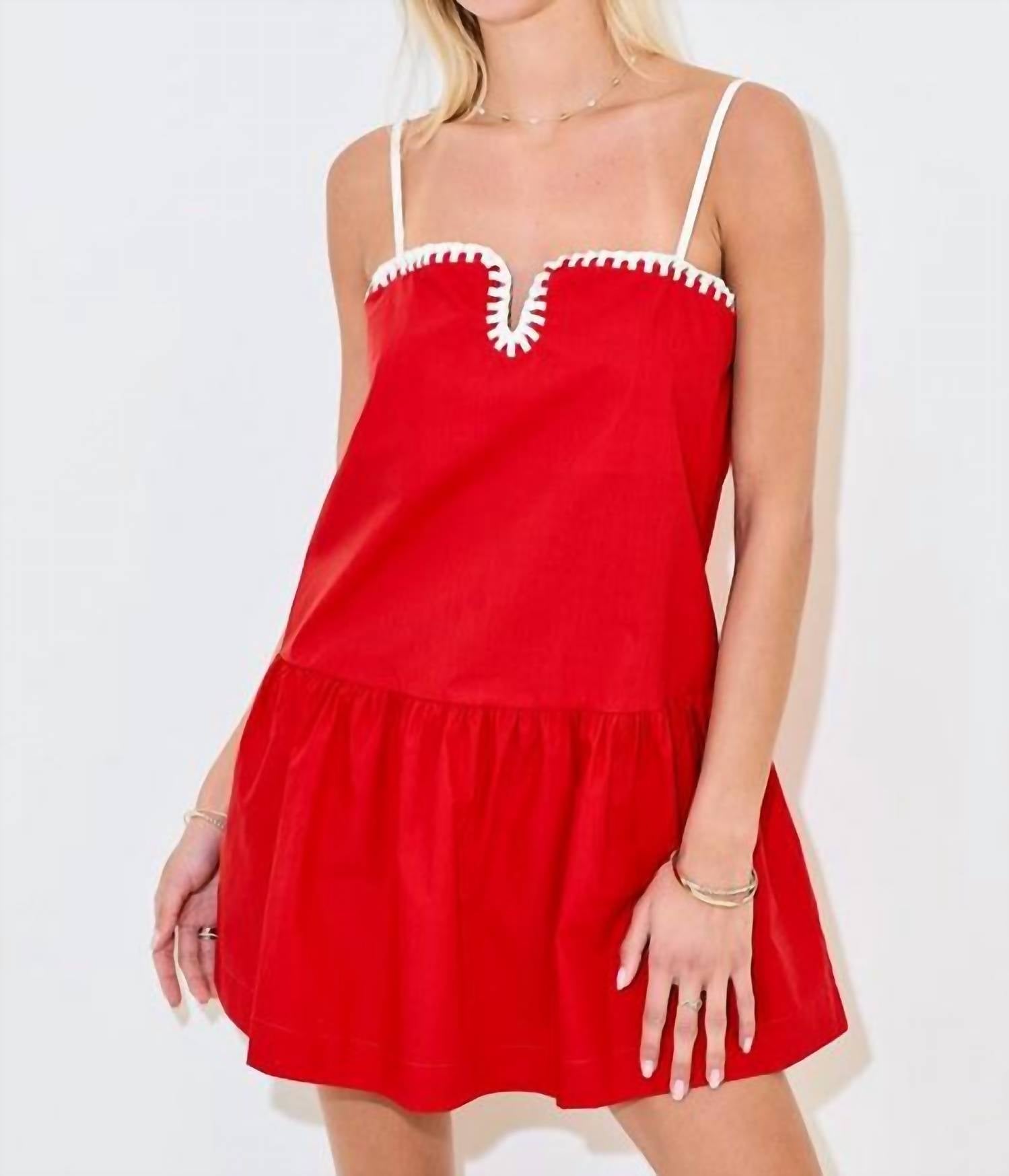 Day + Moon - Drop Waist Dress