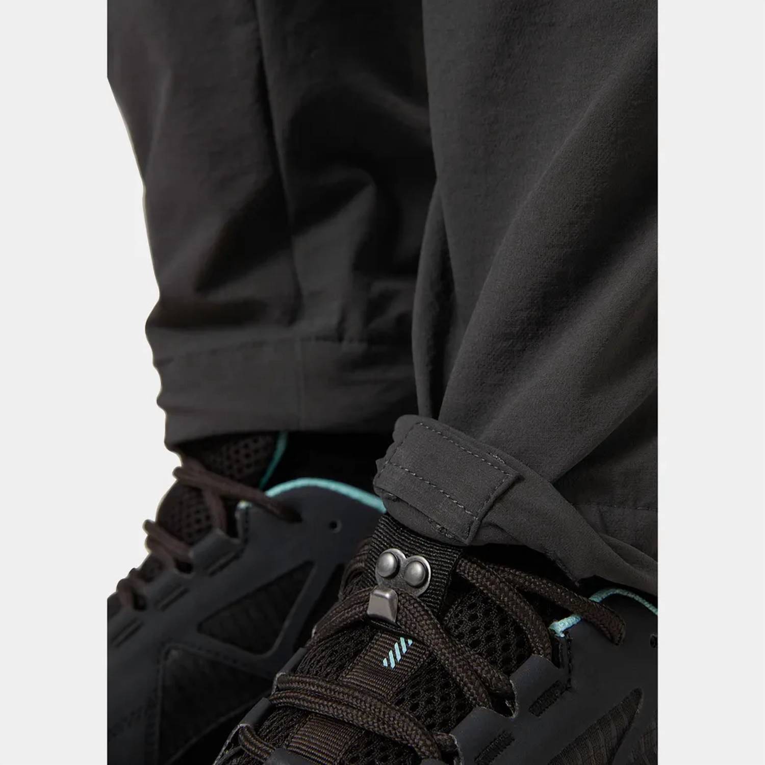 Helly Hansen Women's Brona Softshell Pants in black - women's pants - detail view