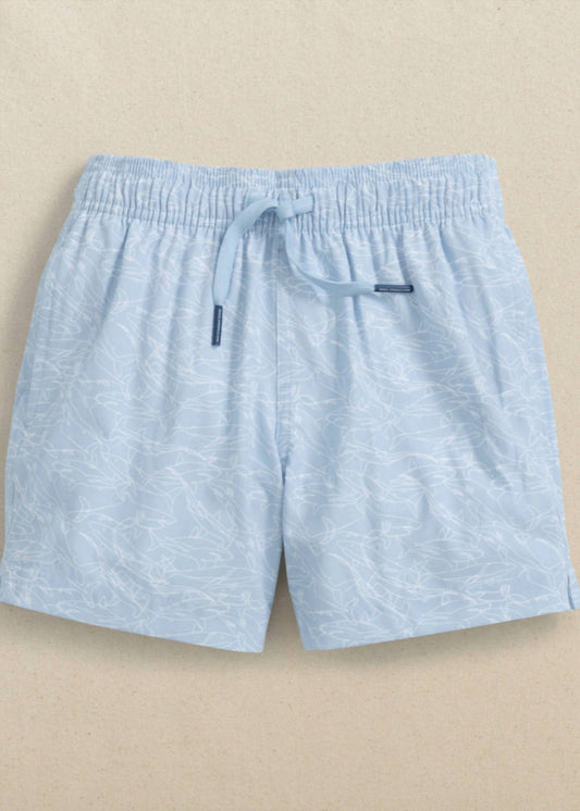 Southern Tide - Boy's Shark Bait Swim Trunk