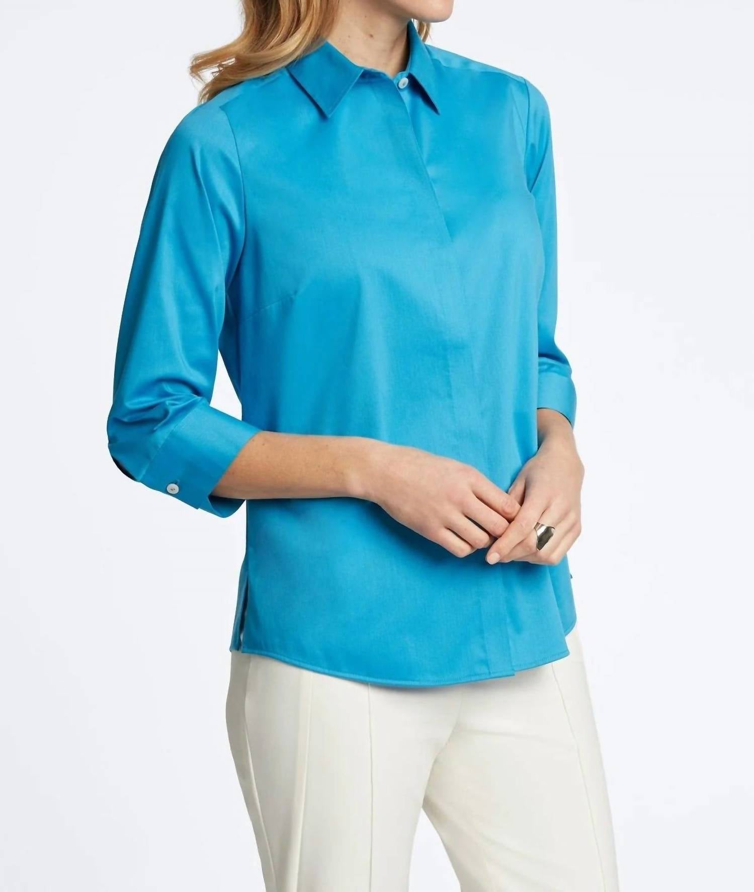 Foxcroft - Luna 3/4 Sleeve