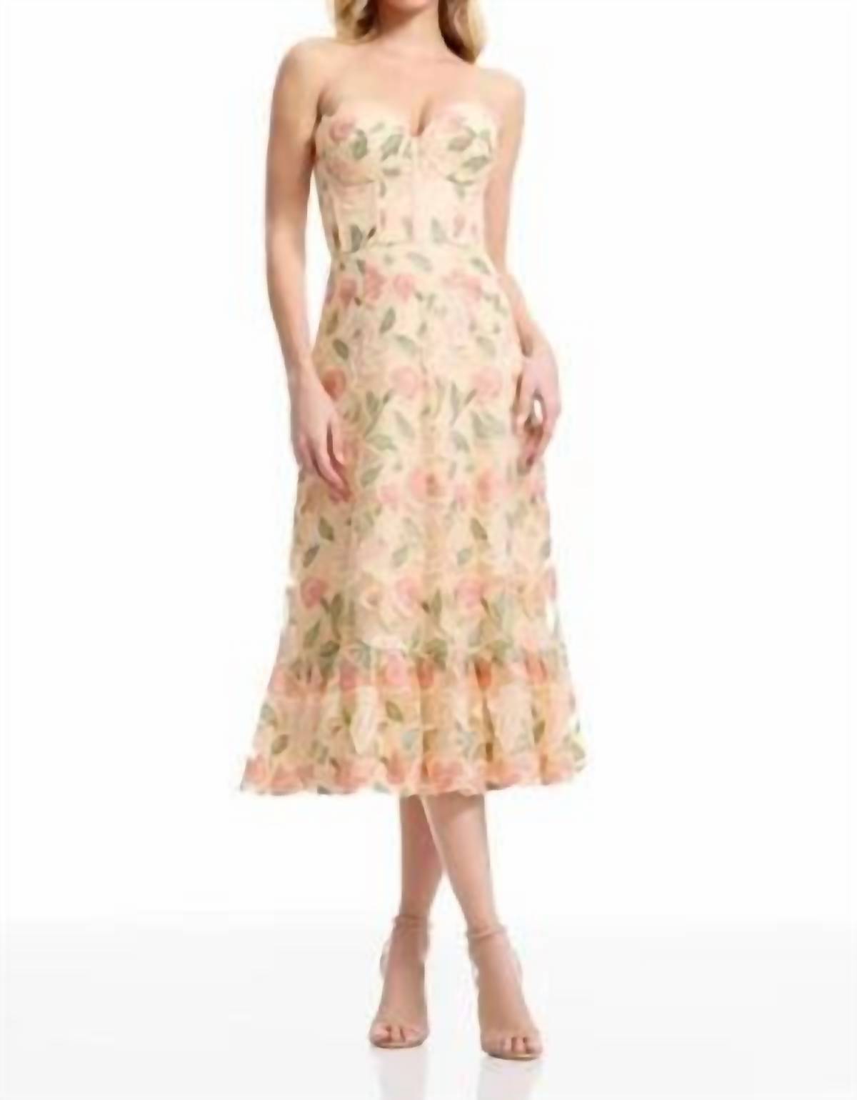 Dress The Population - Carina Strapless Dress