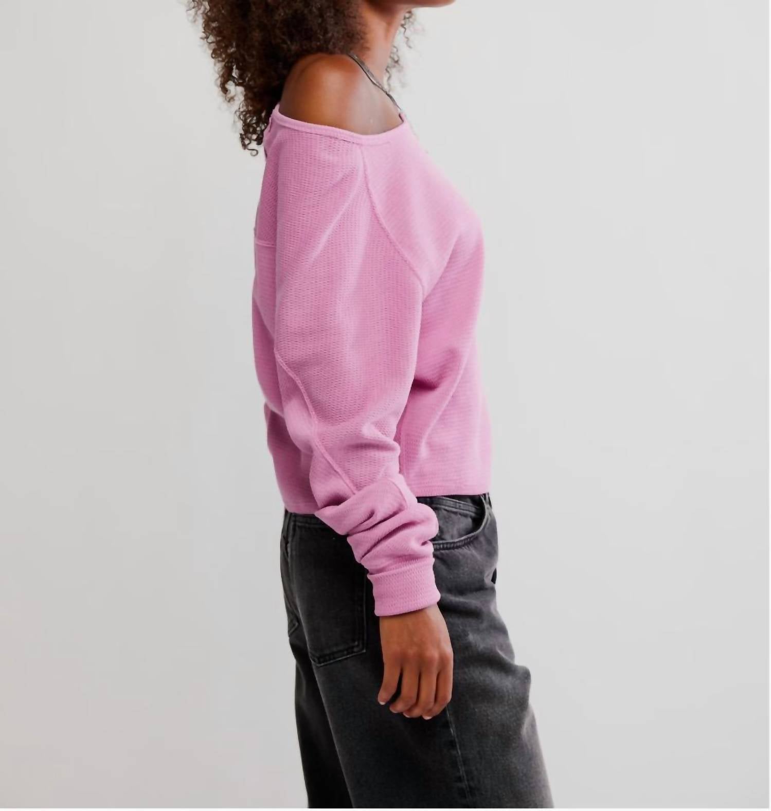 Free People - Jess Long Sleeve Sweater