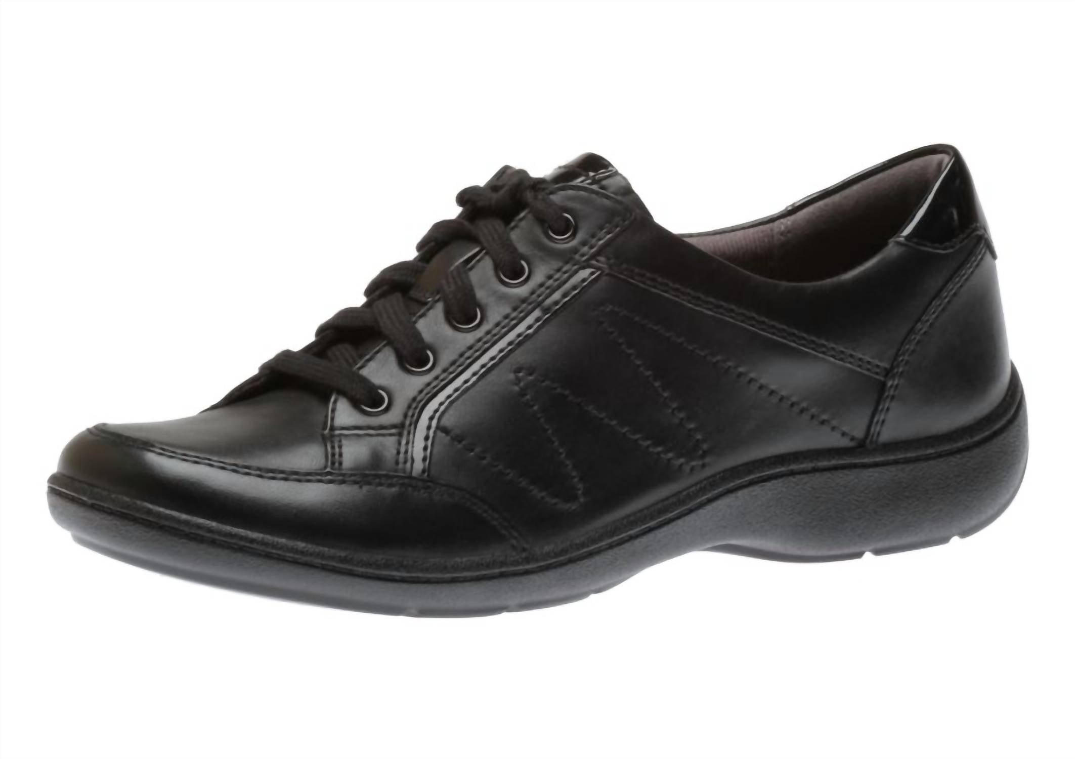 Aravon Women's Bromly Oxford Sneaker in black - women's sneaker