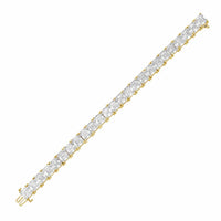 Diana M Jewels - Women's Asscher Lab-Grown Diamond Bracelet (21.00 Ct) - Signature