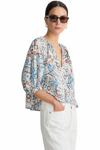 Apiece Apart - Nele Lantern Sleeve Top