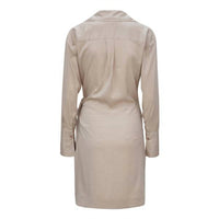 Karmamia Ivy Wrap Dress in snake jacquered - women's dress - alternate view