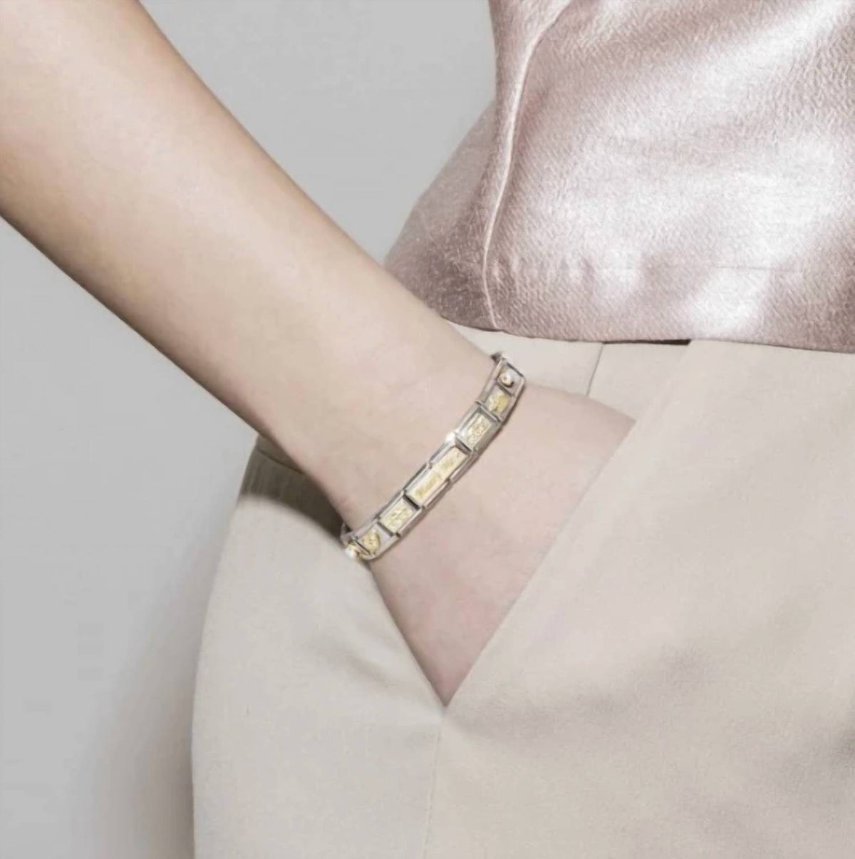 Nomination - Unisex Letters Links Bracelet