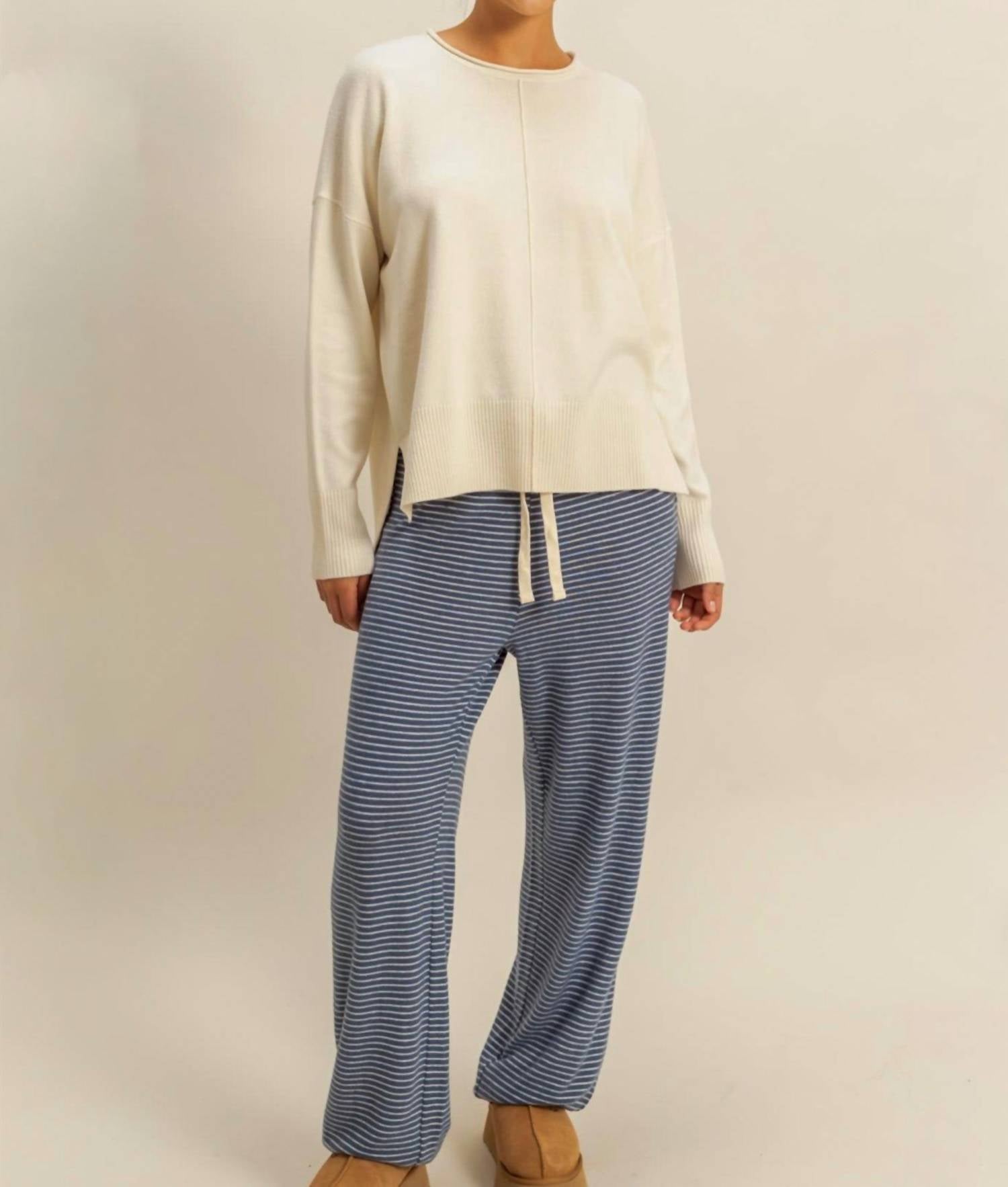 Hyfve - Amélie Rolled Neck Long Sleeve Sweater