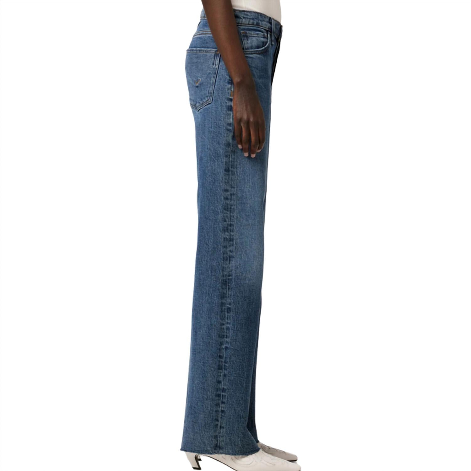 Hudson - Women's Rosie High Rise Wide Leg Jean