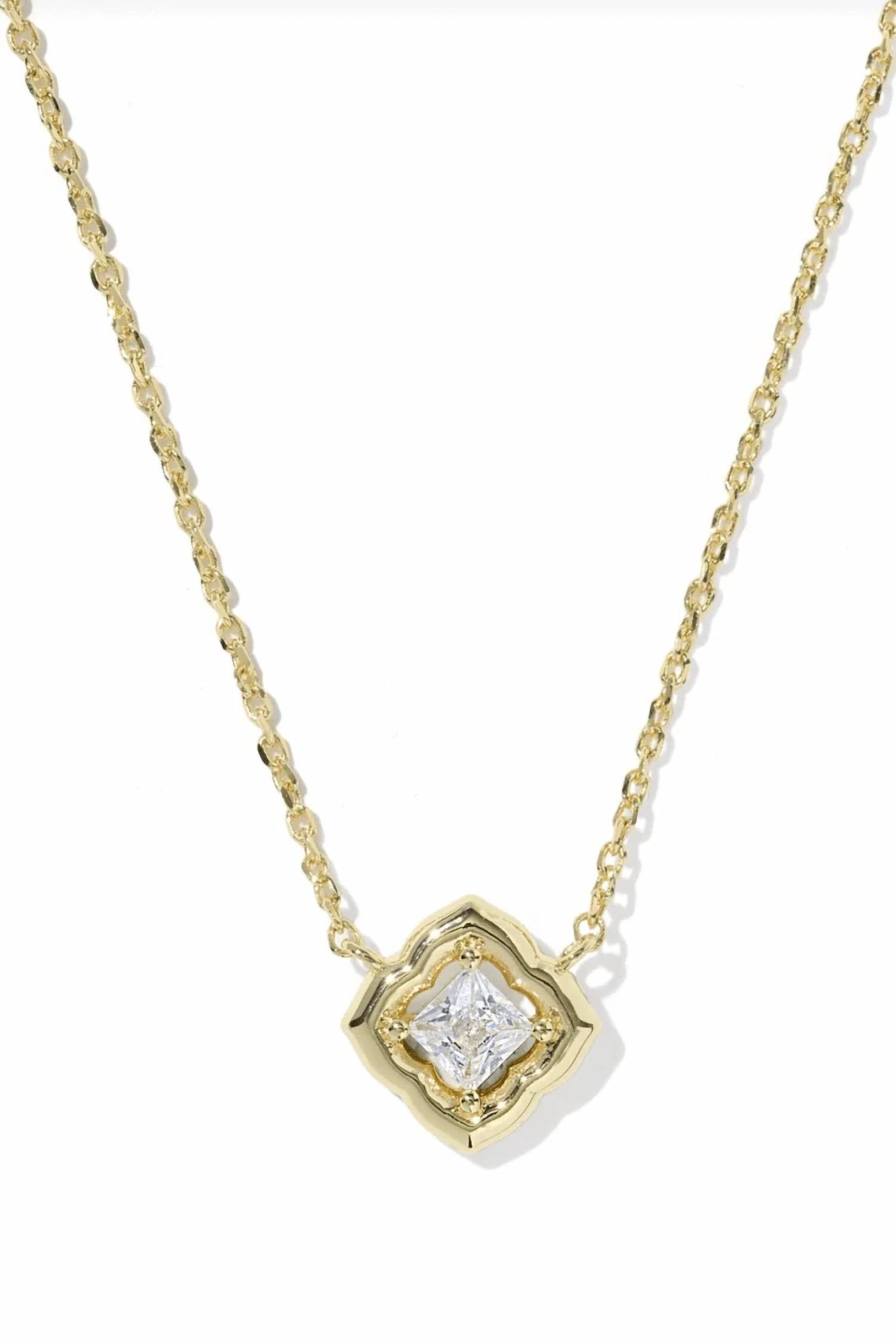 Kendra Scott - Women's Mallory Crystal Short Necklace