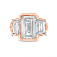 Diana M Jewels - Women's Emerald & Cadilac Lab-Grown Diamond Jewelry (4.00 Ct) - Signature Plus