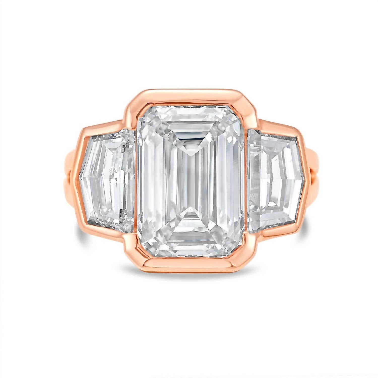 Diana M Jewels - Women's Emerald & Cadilac Lab-Grown Diamond Jewelry (4.00 Ct) - Signature Plus