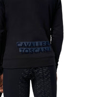 Cavalleria Toscana - Boy's Split Printed Cotton Zip Hoodie