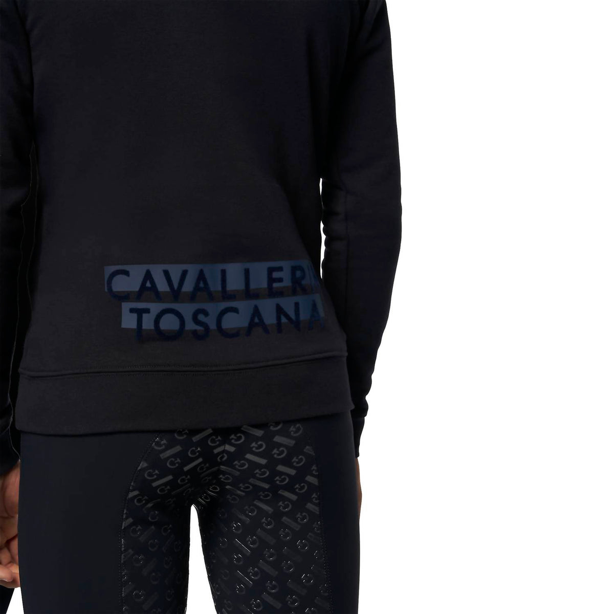 Cavalleria Toscana - Boy's Split Printed Cotton Zip Hoodie