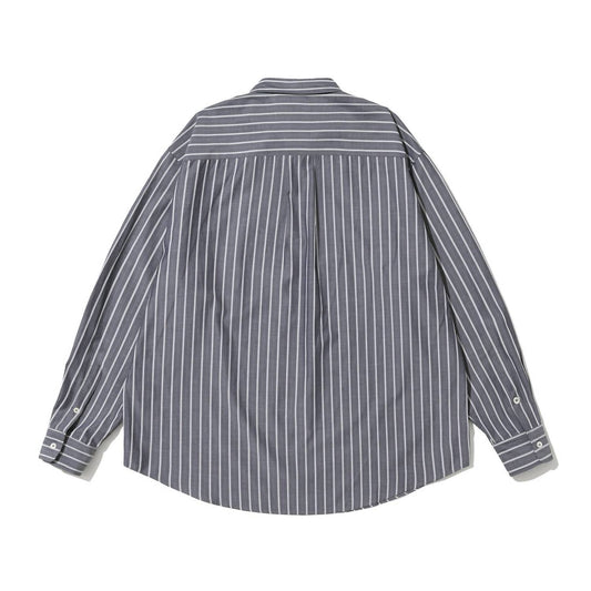 Proper - Men's Half Zip Striped Shirt