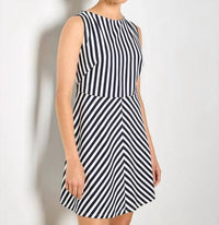 Apricot - Stripe Jersey Knit Mini Dress