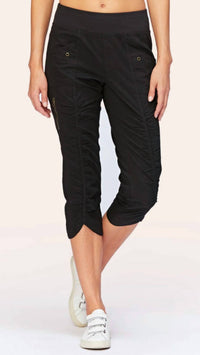 Wearables Women's Iris Crop Pants in black - women's pants