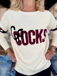 Pink Pineapple - Go Cocks Sweater