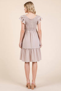 Lime N Chili - Ruffle Smock Dress